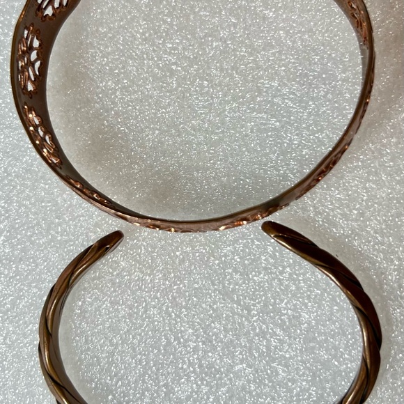Vintage Copper Cuff Bracelets Lot of - Picture 6 of 6